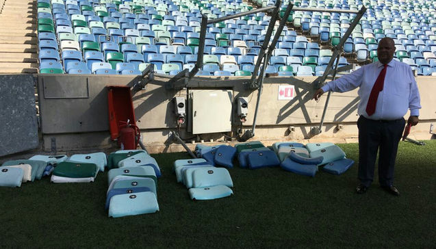 Moses Mabhida Stadium reveal cost of Kaizer Chiefs fan rampage