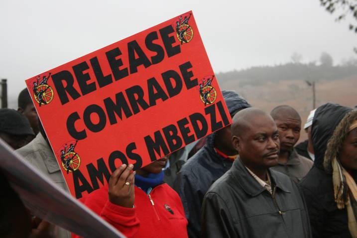 Release AmosMbbedzi March at Boarder Today