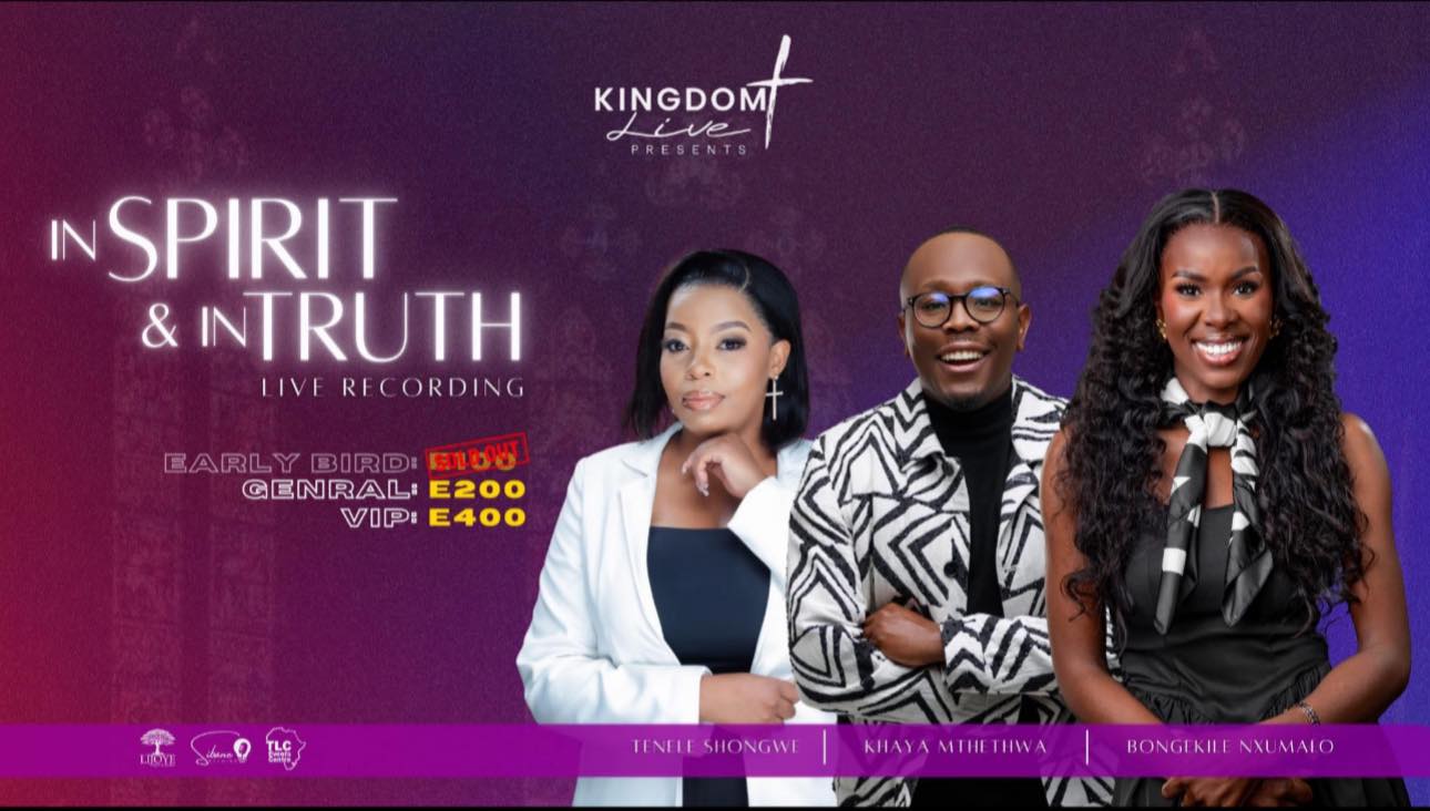 Bongekile Nxumalo to Record Debut Live Album “In Spirit & In Truth” at TLC Events Centre