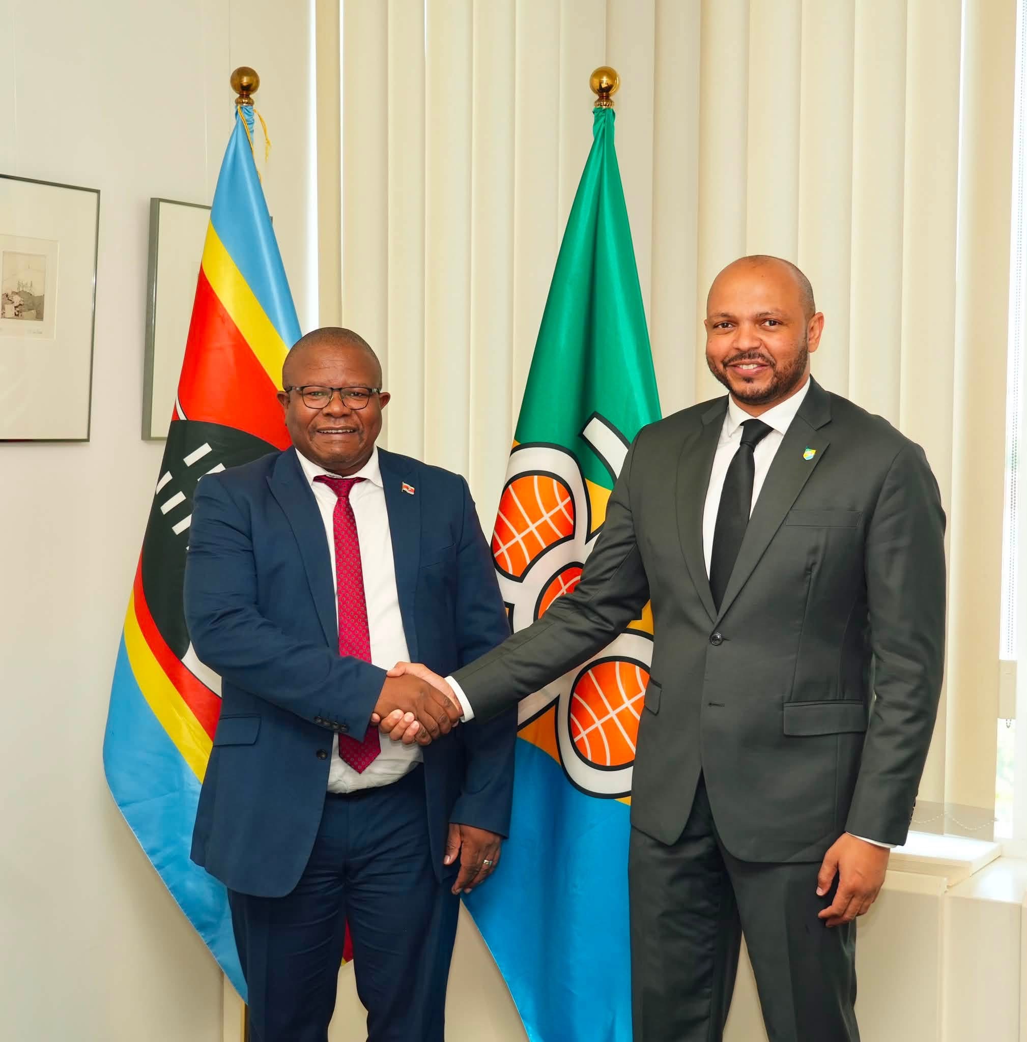 Eswatini Commerce Minister Strengthens Trade Ties in Brussels Courtesy Call